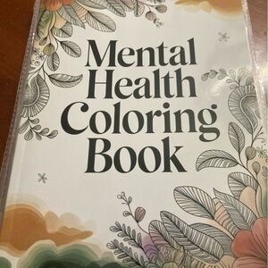 Mental Health Coloring Book- NWOT. 8 available
Mental Health is important 🦋